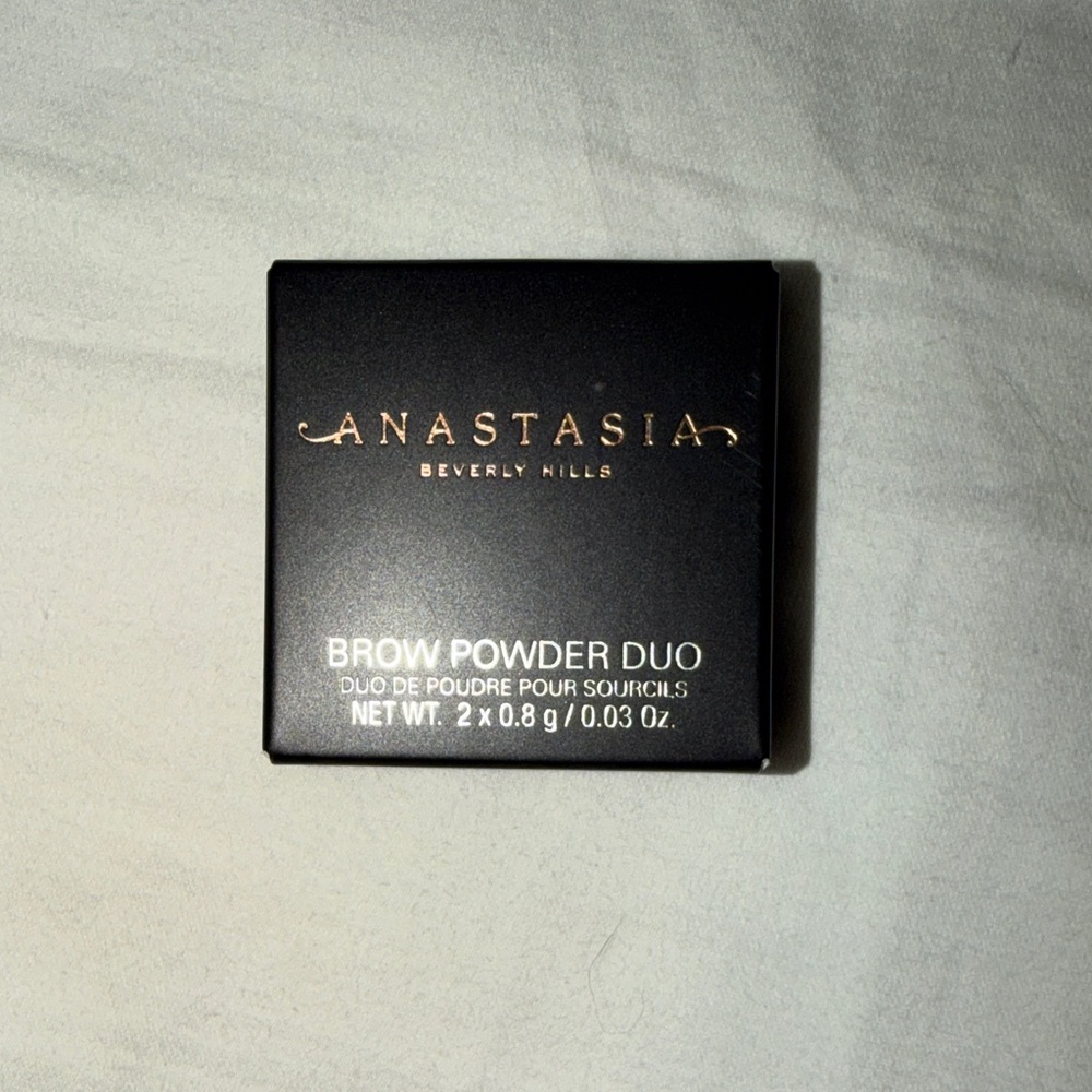 NWT Anastasia Beverly Hills Brow Powder Duo IN DARK BROWN